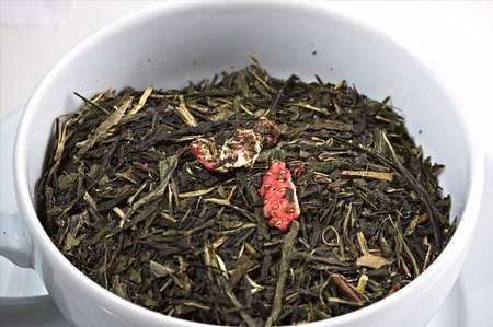 Herbata zielona - Strawberry Fields